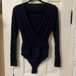 J. Crew Navy Bodysuit — Dress up or Down